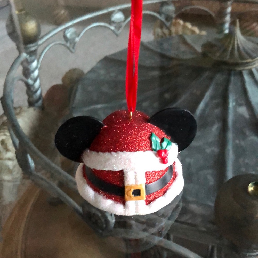 Disney Parks Santa Mickey Hand Painted Xmas Ornament - Picture 7 of 10